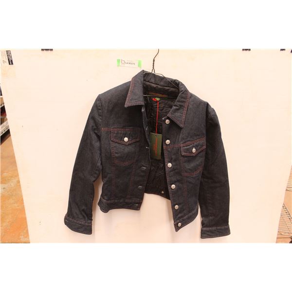 * Katharine Hamnett Quilted Denim Jacket - New, Made in Italy, Size S