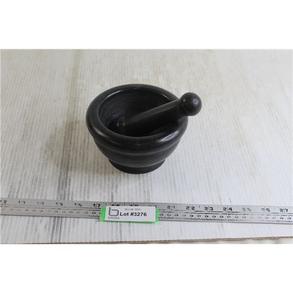 Heavy Stone Mortar and Pestle