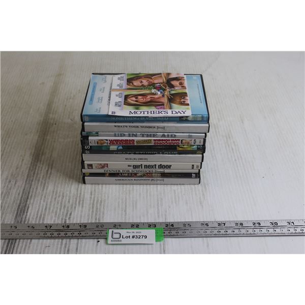 (11) DVDs - Mother's Day, The Girl Next Door - Some DVDs are Handmade/Copies