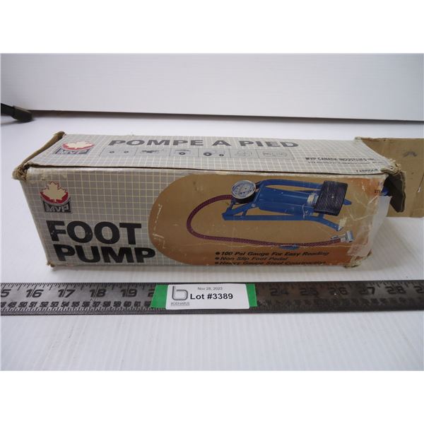 MVP Brand 100 PSI Foot Pump