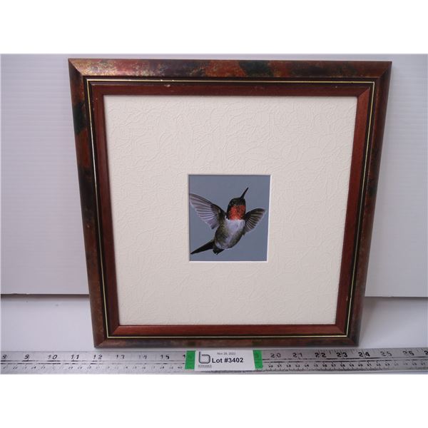 Hummingbird Picture-12"x12"