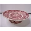Image 3 : Mason's Vista Pink Round Footed Dish and Lid and Small Vase