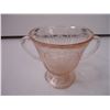 Image 3 : Pink Depression Glass Sugar Bowl