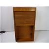 Image 2 : Antique Quarter Cut Oak Roll Top Filing Case