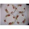 Image 2 : (4) Paragon Plates,(2) Pyrex Bowls,(2) Dessert Bowls,(4) Crystal Coasters and Metal Tissue Box Holde