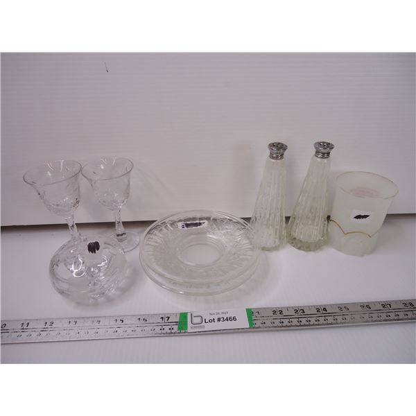 Lot of Assorted Crystal Ware