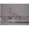 Image 1 : (4) Pieces of Assorted Crystal Ware