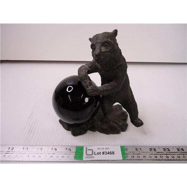 Bronze Bear Figurine