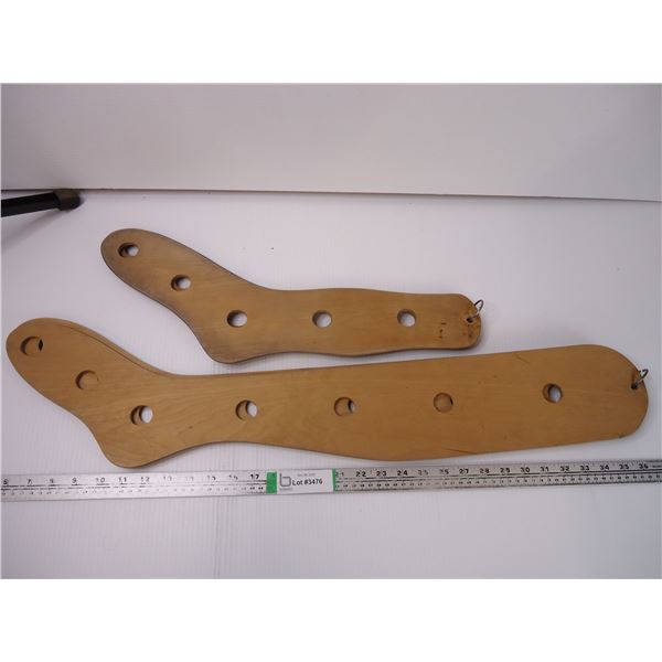 (2) Pairs of Sock Stretchers- One Long and One Short