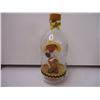 Image 2 : Vintage Wooden Bobble Head Man in Glass Bottle and Handmade Teepee