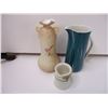 Image 4 : Coffee Carafe, Candle Holders, Vase, Pitcher and small pitcher