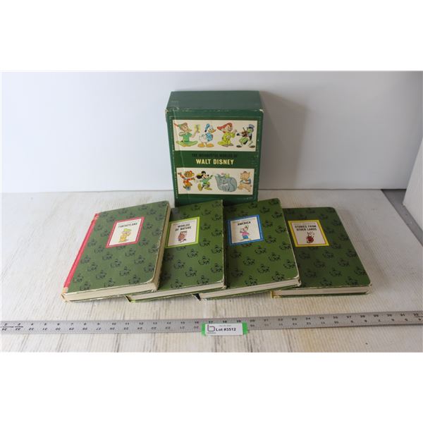 Boxed Set of Walt Disney Books - Copyright 1965