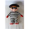 Image 2 : 1987 McDonald's Hamburglar Doll w/ Cape / Tie