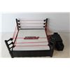 Image 2 : WWE / WWF  "RAW"  Wrestling Ring Toy
