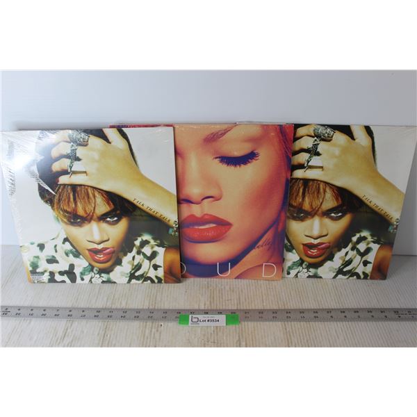 (3) Vinyl Records - Rihanna - Sealed