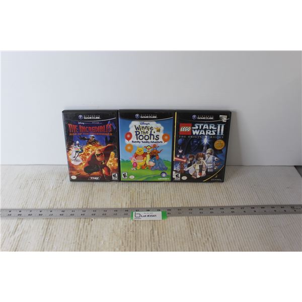(3) Nintendo GameCube Games