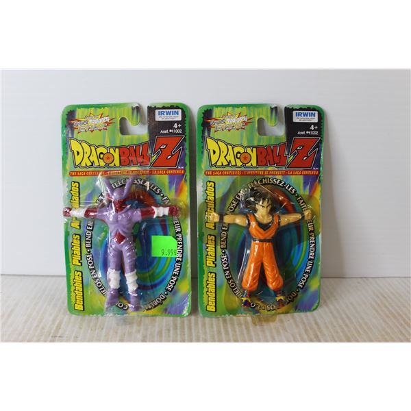 (2) DragonBallz Figures - Irwin Toys - Sealed