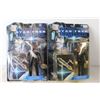 Image 1 : (2) Star Trek Figures - First Contact - Sealed - Dr. Crusher and Worf
