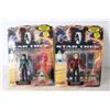 Image 1 : (2) Star Trek Figures - Generations - Sealed - Captain Picard and Deanna Troi
