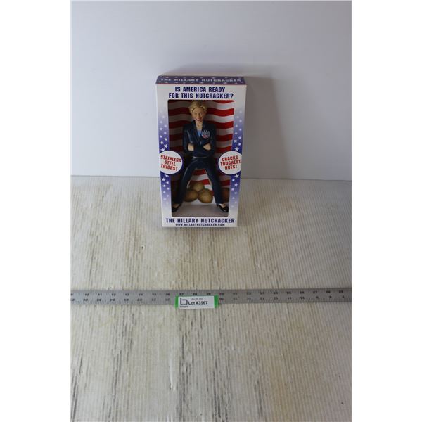 Hilary Clinton Nutcracker Figure - In Box