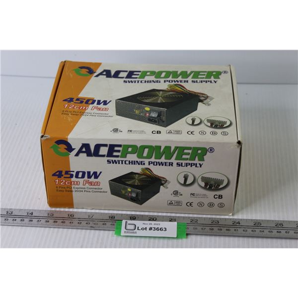 Ace Power - Switching Power Supply (in box - untested)
