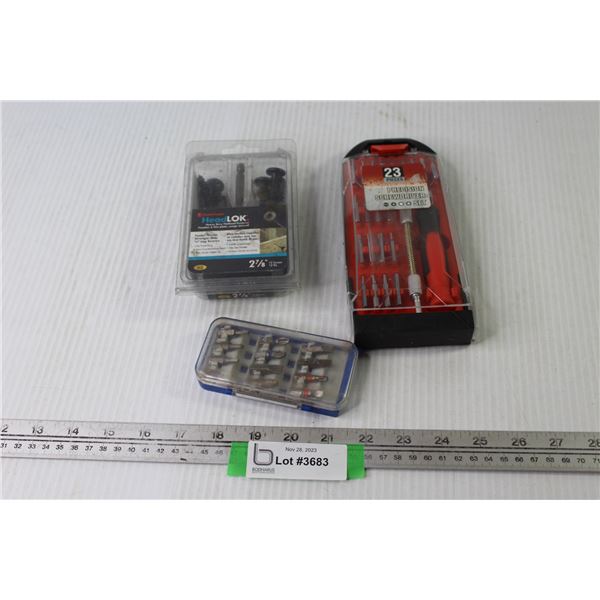 Precision Screwdriver Set - Headlock Screws - Driver Bit Set