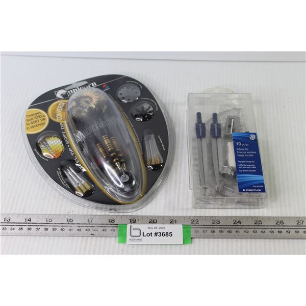 Unicorn Dart Set - 10 Piece School Set