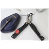 Image 5 : Snap Chalk Line - Keys - Multi Tool - Utility Knife - (3) Yale Locks (no keys) - Pipe Cutter