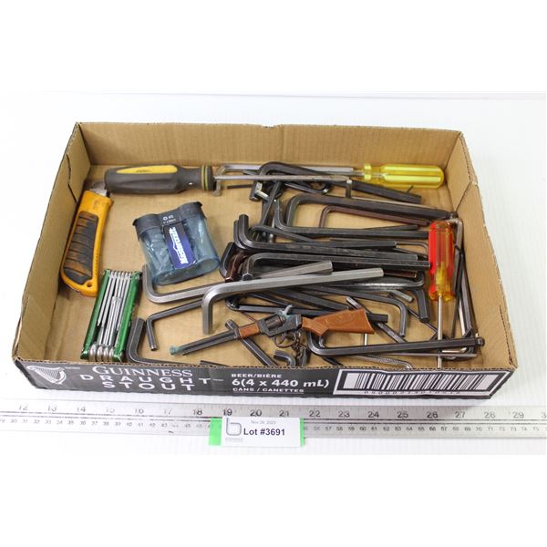 Allen Keys - Screwdrivers - Utility Knife - Mastercraft Bit Set