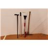 Image 1 : Pick Axe - Cane - Snow Brush - Broom Handle