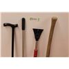 Image 2 : Pick Axe - Cane - Snow Brush - Broom Handle