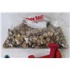 Image 2 : Bag of Rocks - (2) Hand Weights - USB Light - USB Storage Devices - Feather Fridge Magnets