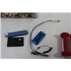Image 5 : Bag of Rocks - (2) Hand Weights - USB Light - USB Storage Devices - Feather Fridge Magnets