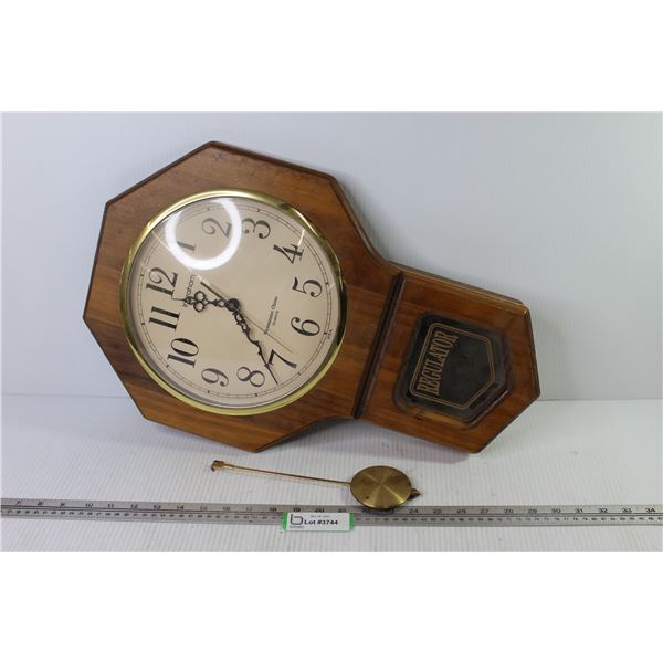 Ingraham Wall Clock (battery operated - not running)