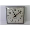 Image 6 : Edwards Metal Wall Clock (untested - cord missing)