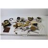 Image 1 : Box of Clock Parts - (2) Watches (not running)