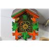 Image 2 : Germany Coo Coo Clock (in pieces - not running - unknown completion) - Penguin Battery Operated Cloc