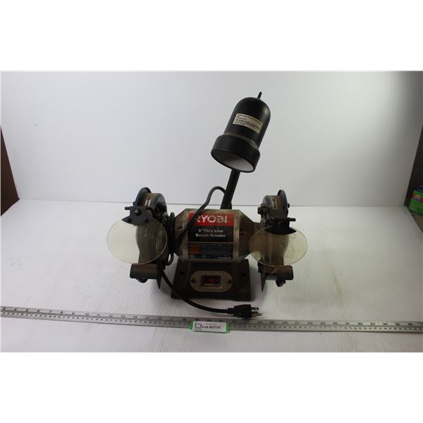 Ryobi 6" Bench Grinder (working)