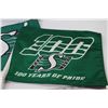 Image 2 : (2) Saskatchewan Roughrider Window Flags