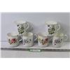 Image 1 : (6) China Cups - Sadler Table Ware - Sunrise