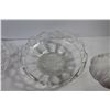Image 6 : Noritake Dish - Glass Apple Dish - (2) Glass Open Lace Dishes
