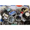 Image 5 : Large Assortment of Nails - Screws - Nuts - Bolts - Recharging Hose & Gauge - Misc. Hardware