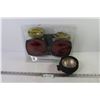 Image 1 : Pair of Trailer Tail Lights & Running Lights - Loose Spot Light