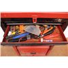 Image 2 : * Jobmate Red Toolbox on Wheels - 22" x 12" x 40"