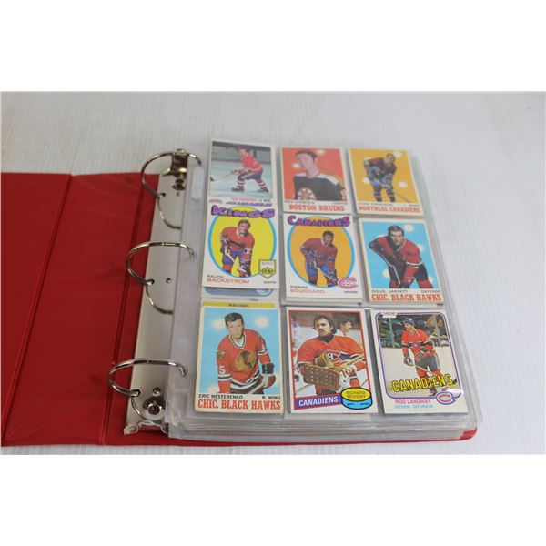 Assorted Trading Cards Album - G.I. Joe., NHL, Marvel, MLB, etc., (42) Pages