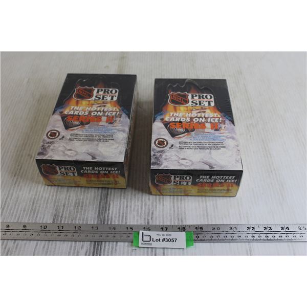 (2) Boxes NHL Pro Set Cards - Sealed