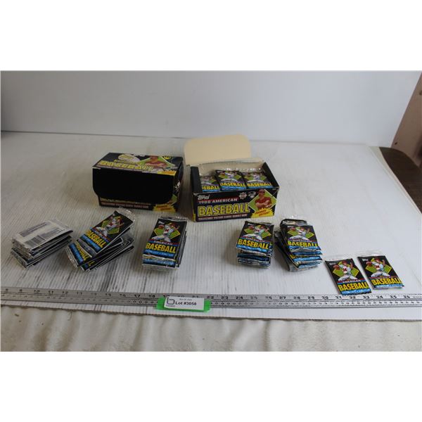 The Official Topps 1988 American Baseball Collectors' Picture Cards - All Seemingly Sealed, (50+) Pa