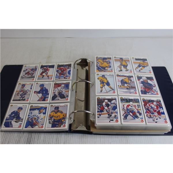 Binder of Assorted NHL Hockey Cards - (40+) Pages