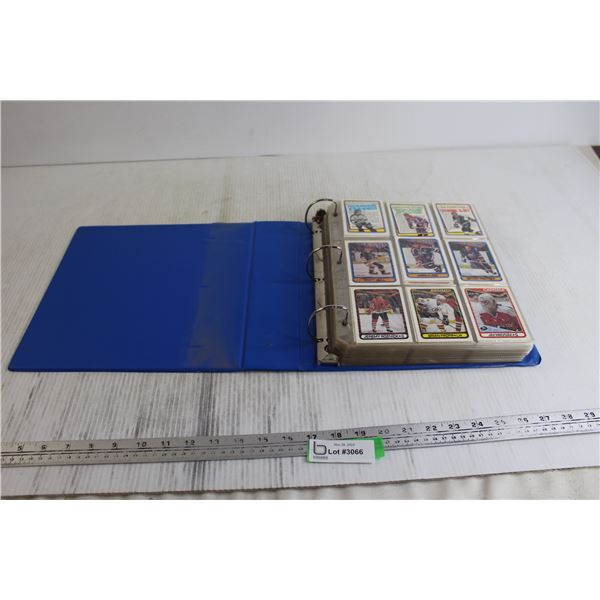 Binder of 1990-91 Season OPC NHL Hockey Cards - (40+) Pages