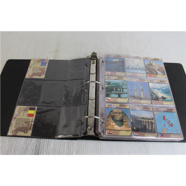 Binder of Desert Storm Pro Set Cards - (34) Pages, Appearing Incomplete